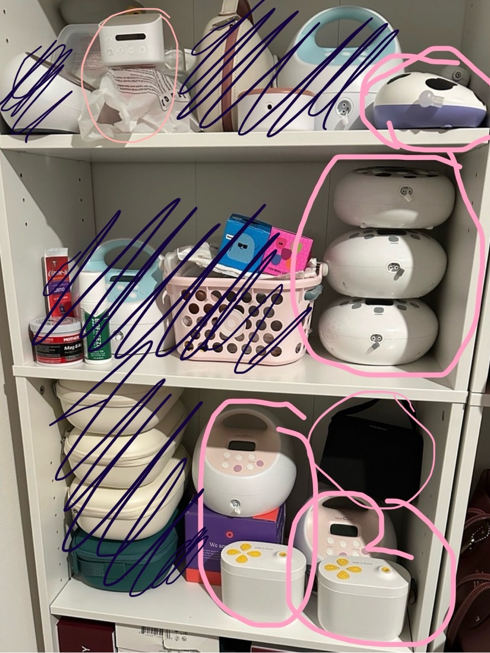 Portable Breast Pumps different ones send offers I’ll make separate listing